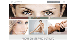 Desktop Screenshot of drcotrufo.com